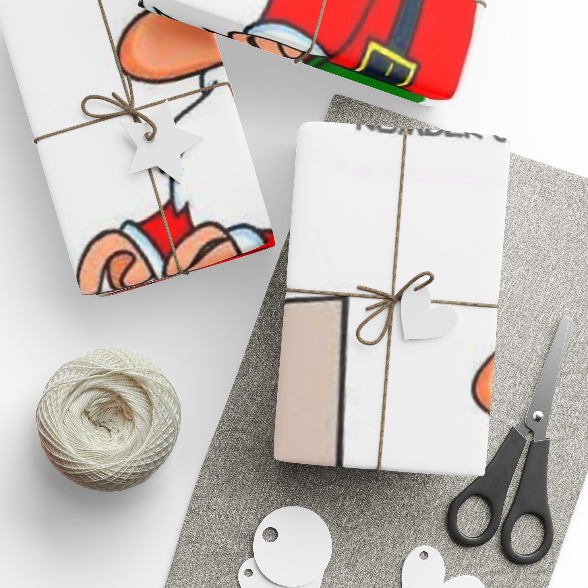 Santa stolen credit card - Festive Wrapping Paper Roll